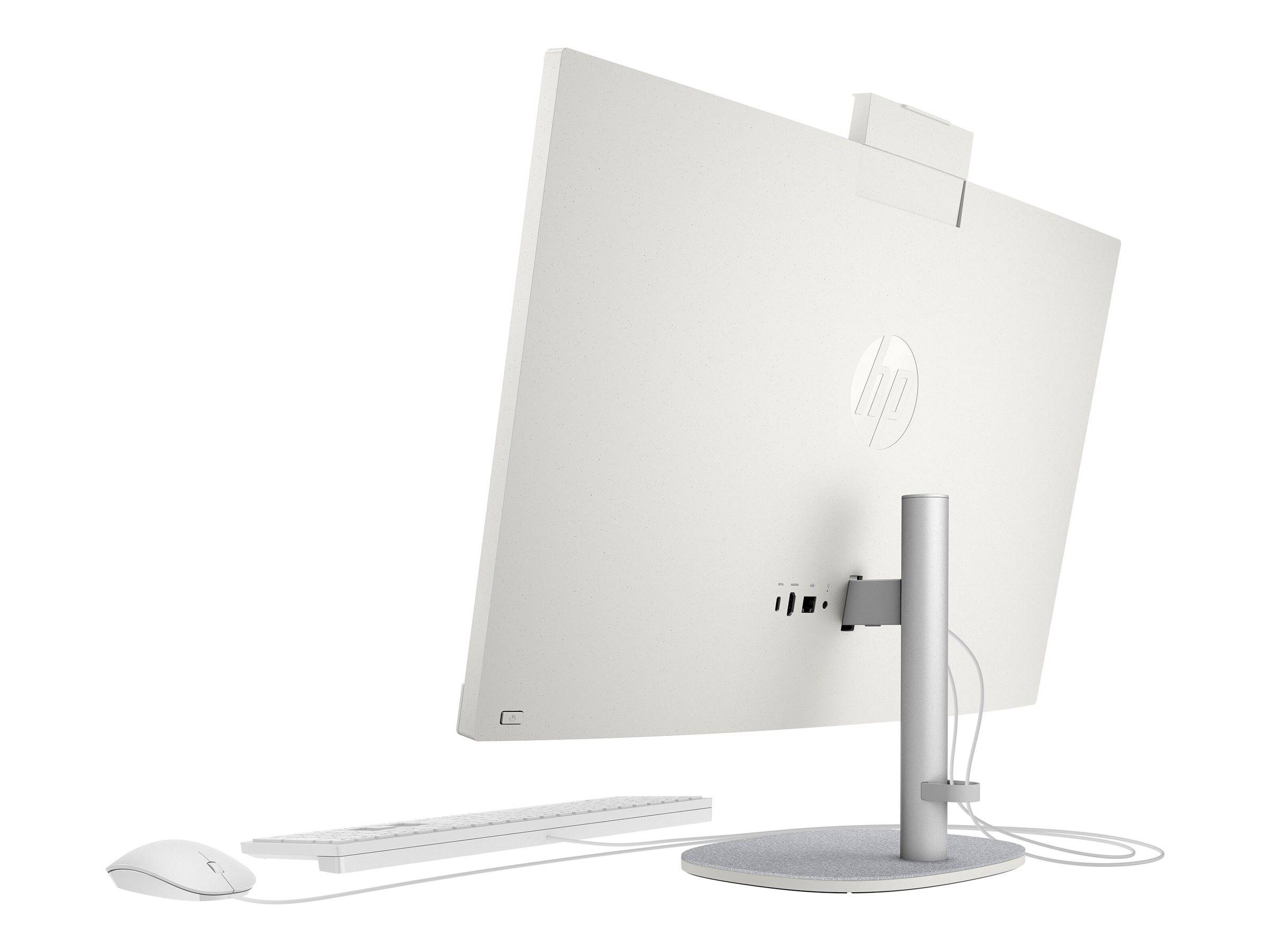 HP 27-cr0007ng - All-in-One (Komplettlösung) - Ryzen 5 7520U / 2.8 GHz - RAM 16 GB - SSD 512 GB - NVMe - Radeon Graphics