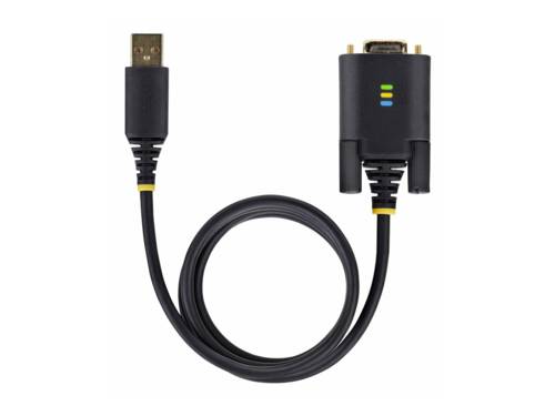 StarTech.com 6.6ft/2m USB to Null Modem Serial Adapter Cable, FTDI, RS232 - Kabel USB / seriell - U