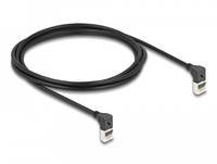 Delock Patch-Kabel - RJ-45 (M) nach oben angewinkelt zu RJ-45 (M)