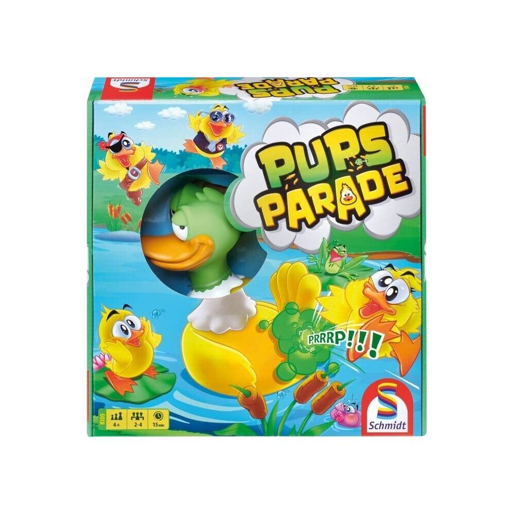 Schmidt Spiele 40665 Pupsparade Brettspiel für Kinder