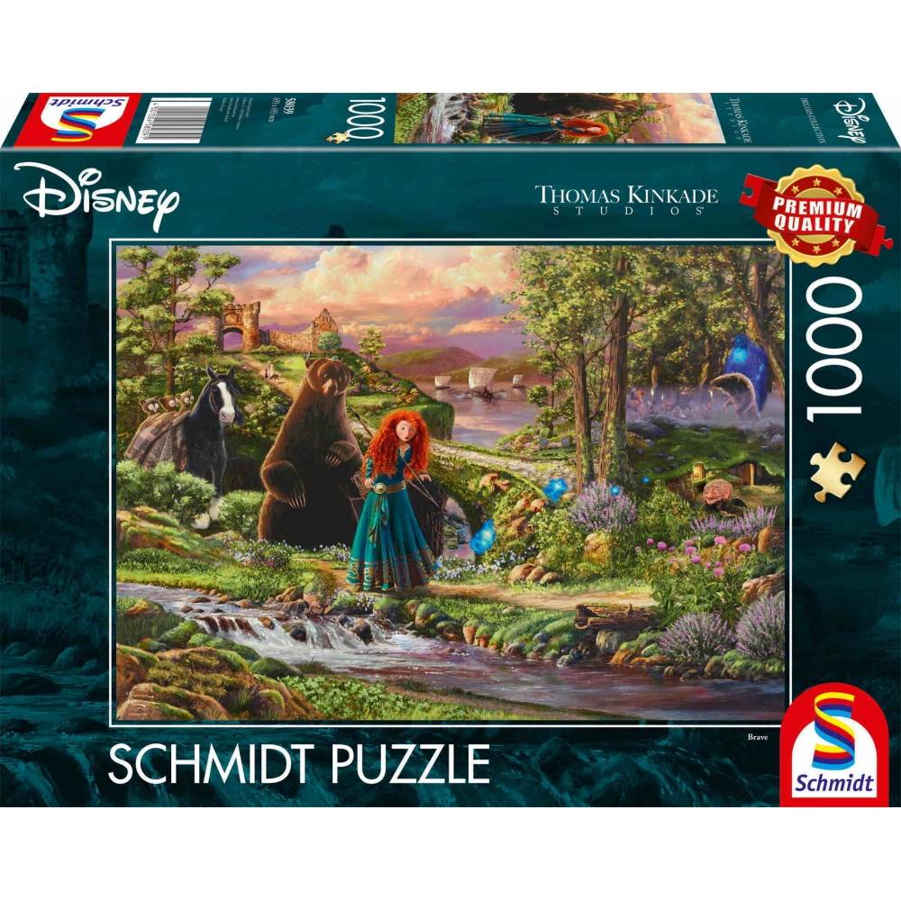 Schmidt Spiele 58039 Thomas Kinkade Disney Dreams Puzzle 1000 Teile
