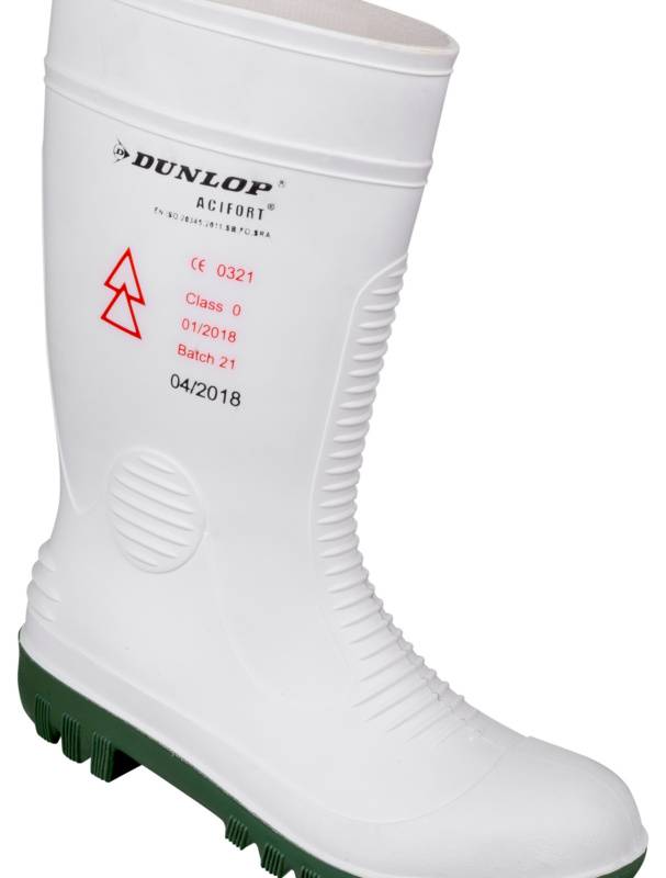 Würth Modyf Sicherheitsstiefel Dunlop Acifort SB EN 50321 DUN GUMMISTIEFEL SB 50321 WEISS 46