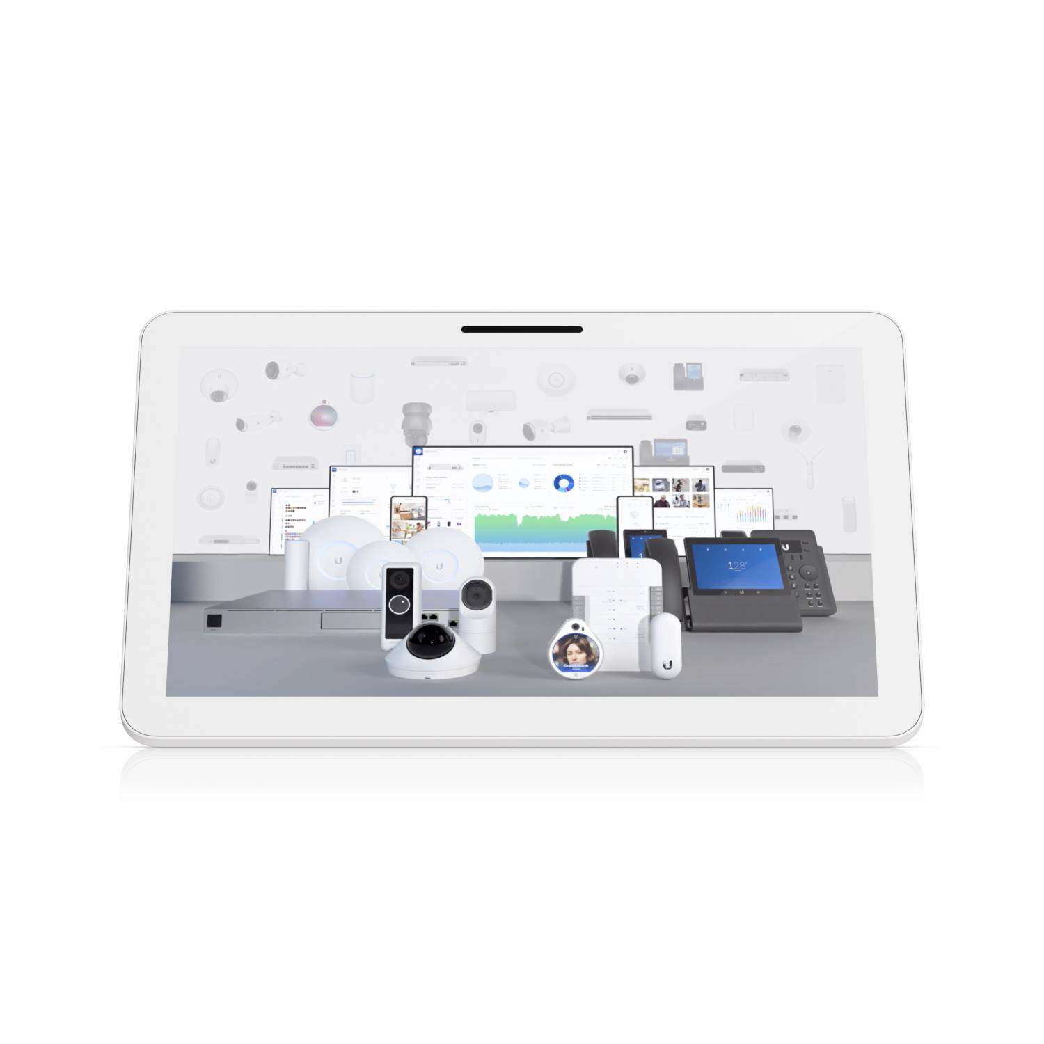 UbiQuiti Connect Display. 21.5" Full HD PoE++ touchscreen designed - HD PoE++ to