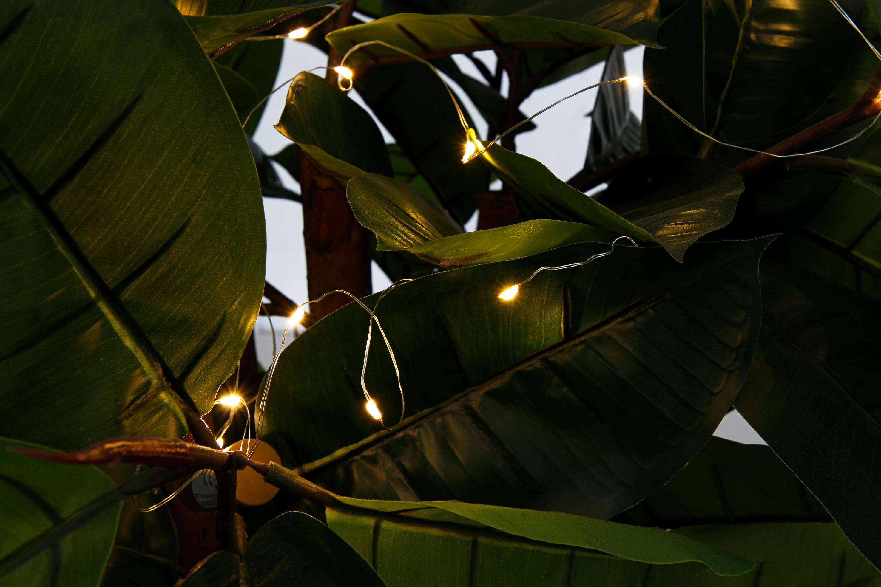 20er LED-Flaschen-Lichterkette, ca. 2m, Batteriebetrieben