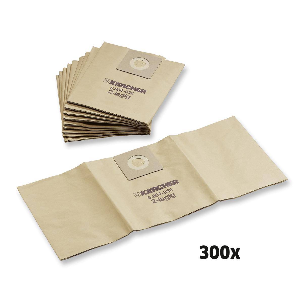 KÄRCHER FILTERTÜTE 300 ST. 6.904-224.0