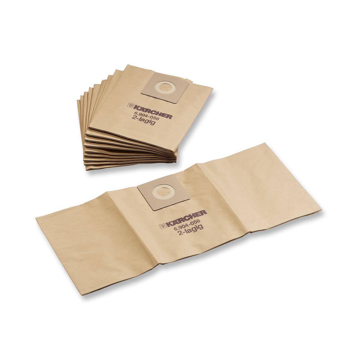 Kärcher Papierfiltertueten neutral 300 Stck 6.904-337.0