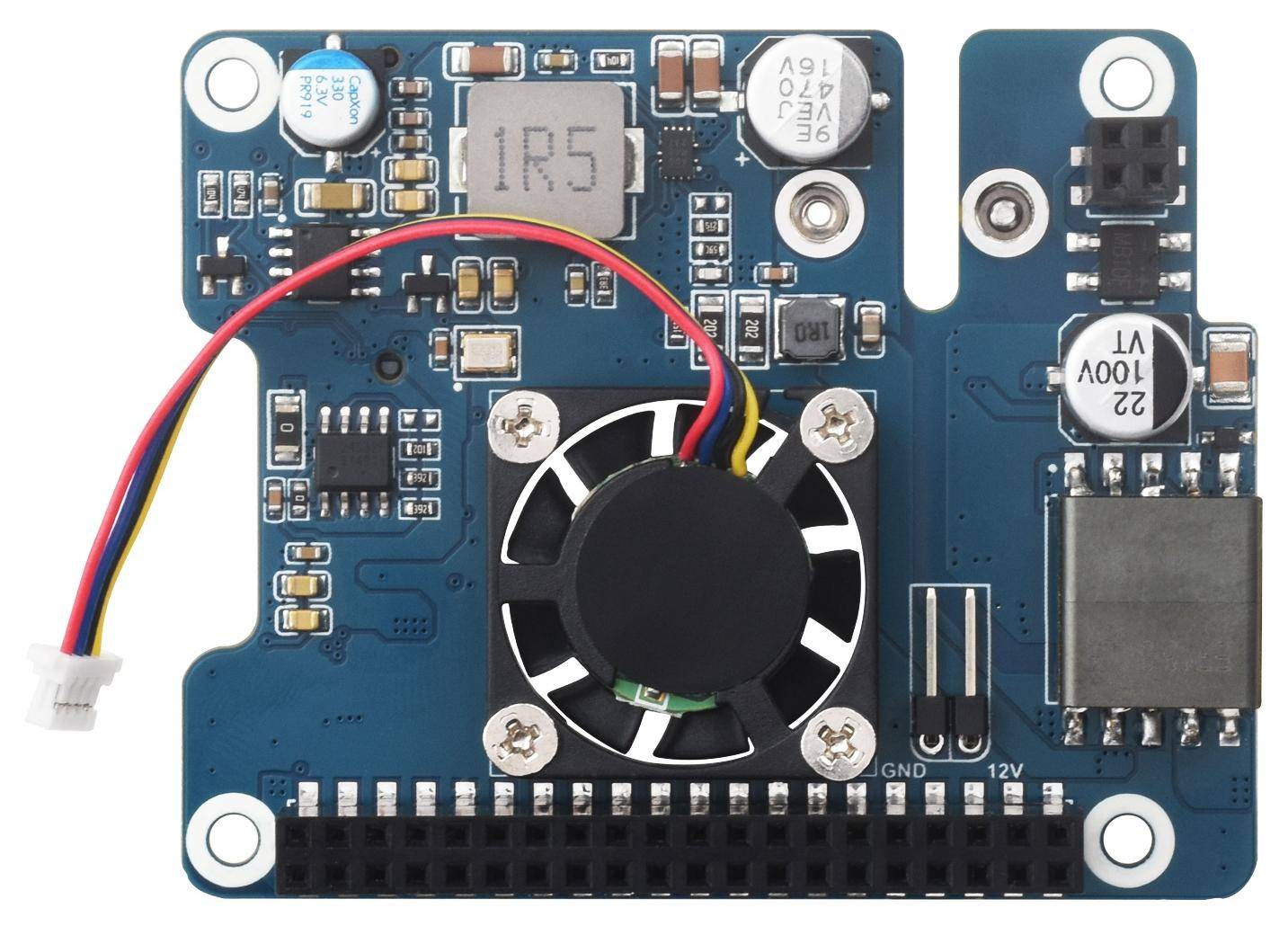 BerryBase NVMe-PoE-Bundle für Raspberry Pi 5, 2230, PCIE 3.0 SSD, 256GB, M.2 HAT+, Aluminiumgehäuse