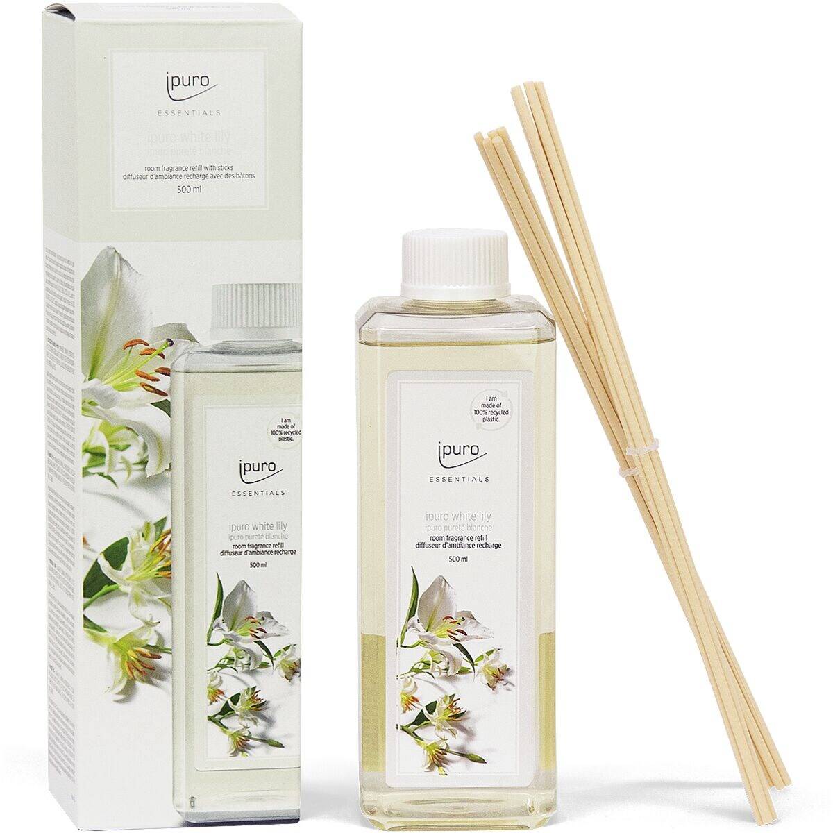 ipuro Raumduft »White Lily« 500 ml Nachfüllflasche