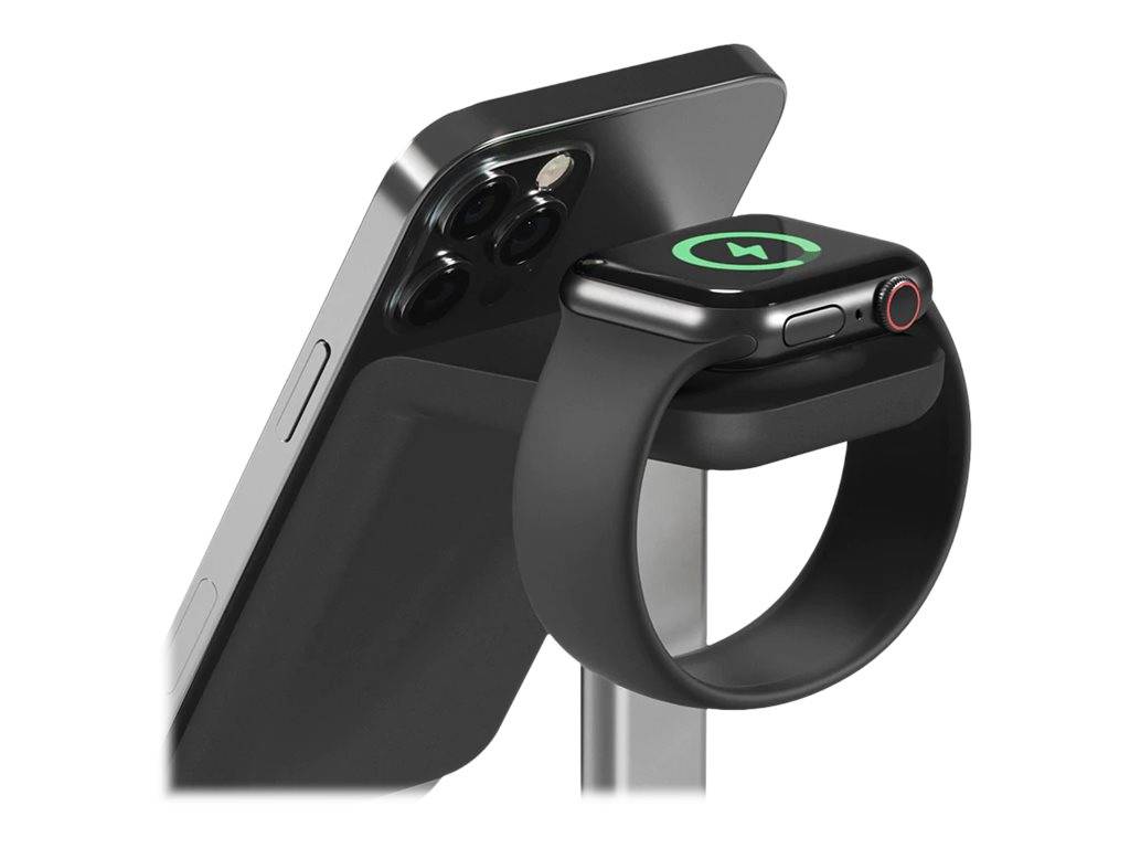 Alogic Journey - Kabelloses Ladegerät - Schwarz - für Apple iPhone 12