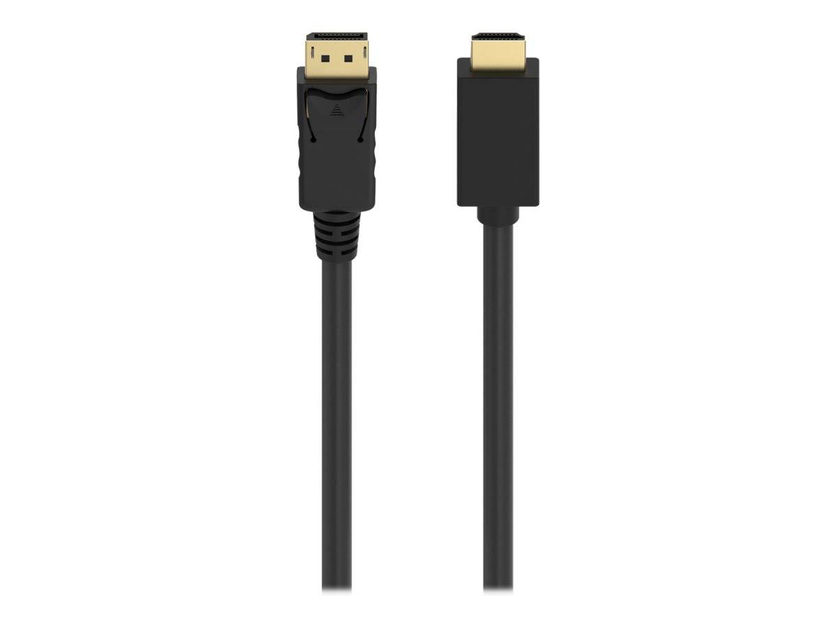Belkin 6ft DisplayPort to HDMI Cable, M/M, 4k - Adapterkabel - DisplayPort männl