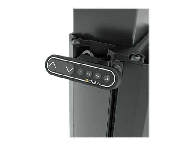 Chief LPE1U - Wagen - für interaktives flaches Paneel - Schwarz