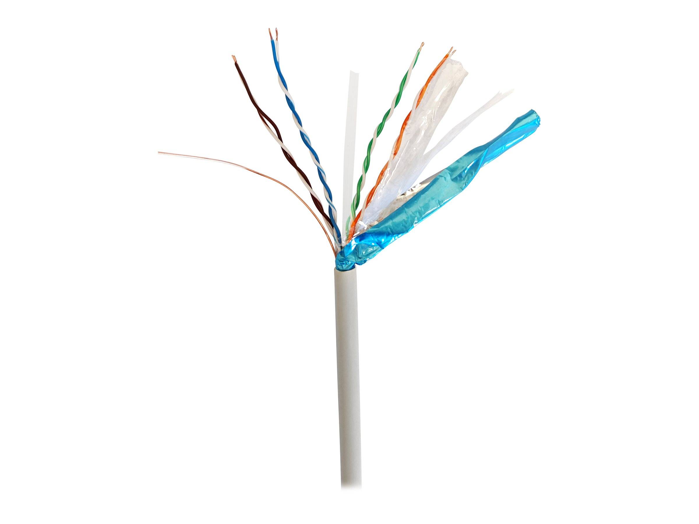 Gembird Bulkkabel - FTP - CAT 6 - robust -Grau