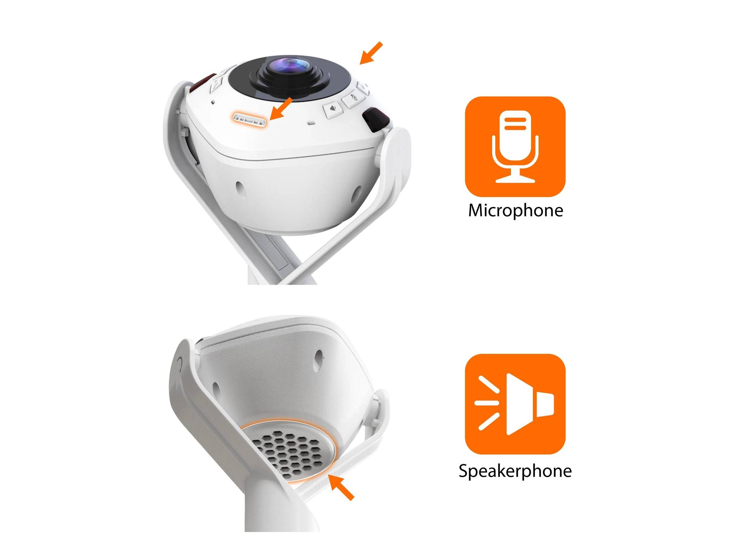 j5create JVU368-N - Konferenzkamera - Schwenken/Zoom