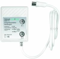 1St. Axing TVS801 Zweigeräteverstärkerr kabeltauglich TV Radio