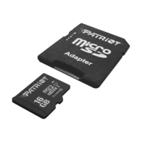 PATRIOT LX Series - Flash-Speicherkarte - 16 GB - UHS-I U1 / Class10 - microSDHC PATRIOT LX Series - Flash-Speicherkarte - 16 GB - UHS-I U1 / Class10 - microSDHC