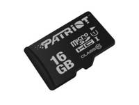 PATRIOT LX Series - Flash-Speicherkarte - 16 GB - UHS-I U1 / Class10 - microSDHC