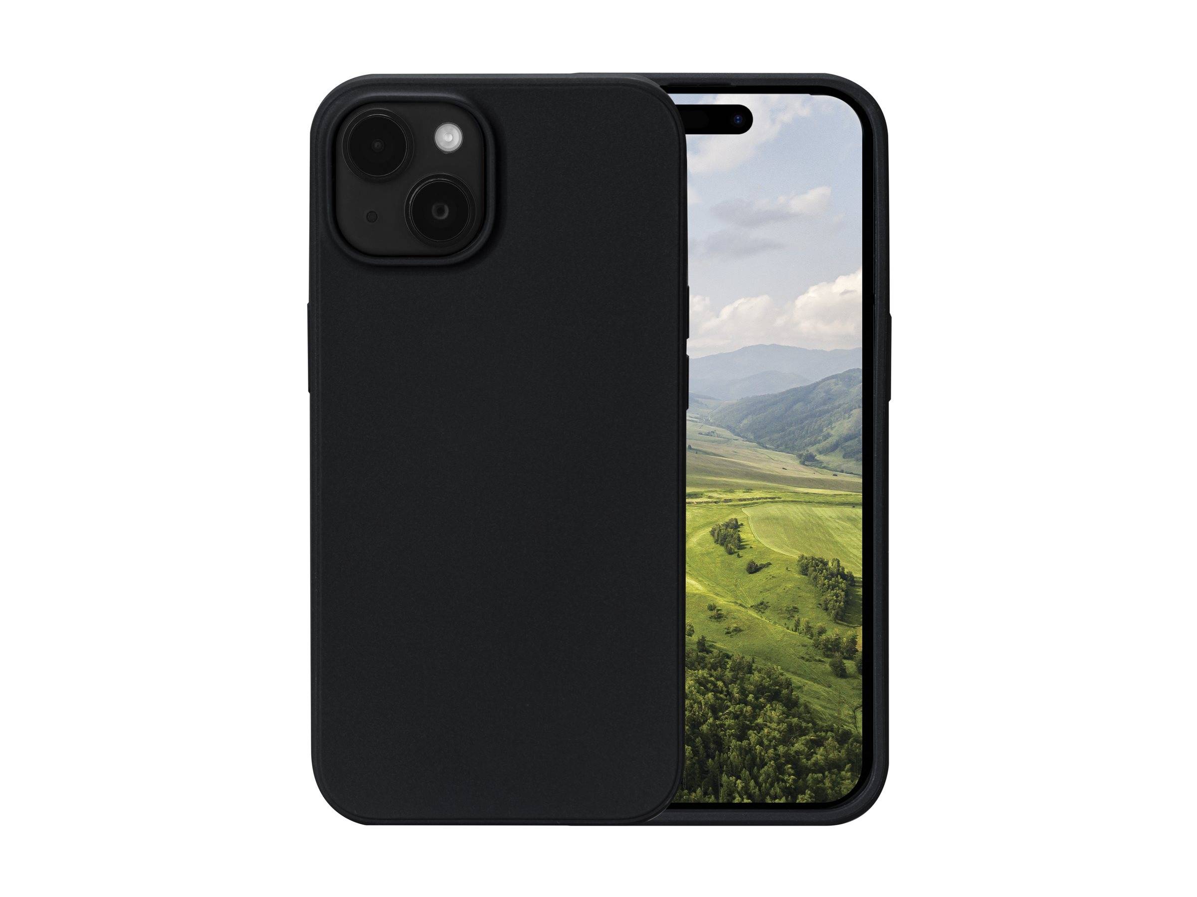 dbramante1928 Greenland - Hintere Abdeckung für Mobiltelefon - Kunststoff - Night Black - für Apple iPhone 15