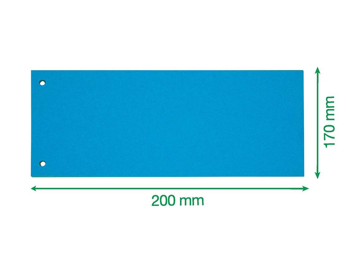 ESSELTE LEITZ - Leitz - Trennelement - für A4 (210 x 297 mm) - weiß, Blau, Gelb, Rot, grün (Packung mit 25)