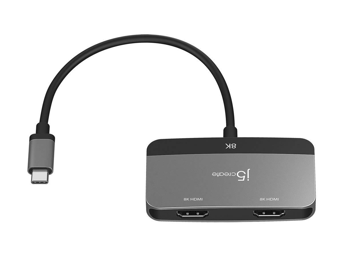 j5create JCA465 - Videoadapter - 24 pin USB-C männlich zu HDMI weiblich