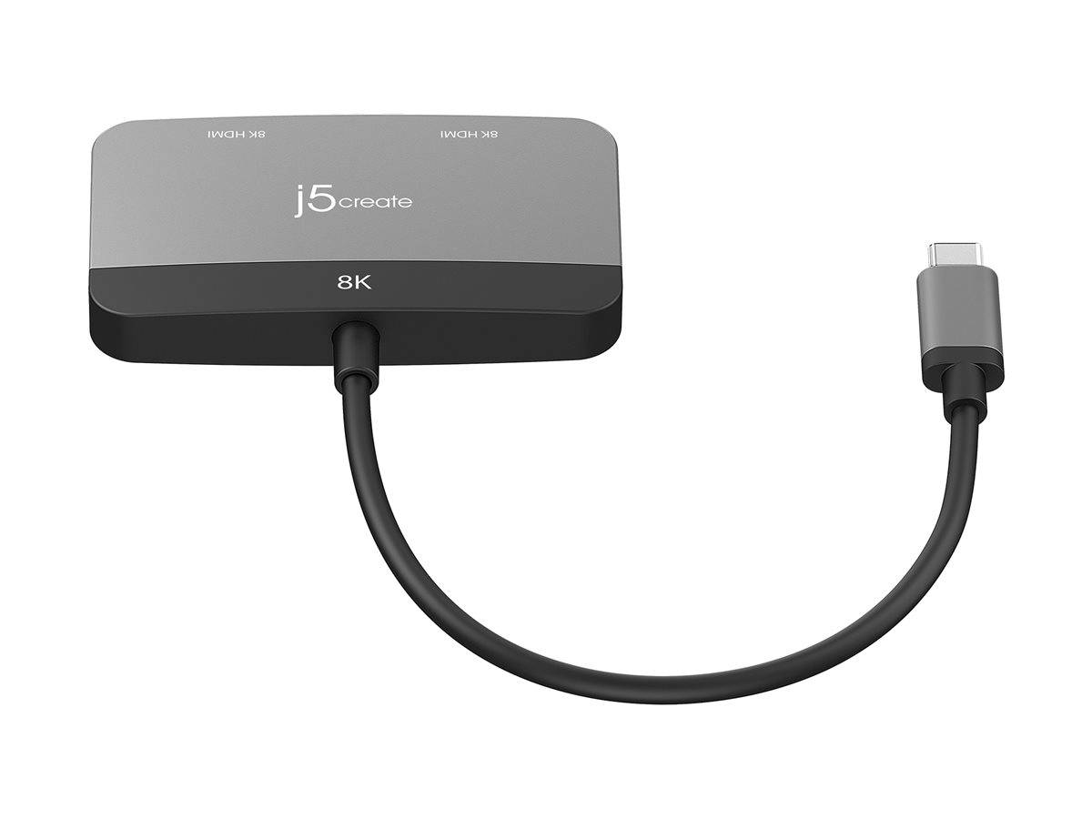j5create JCA465 - Videoadapter - 24 pin USB-C männlich zu HDMI weiblich