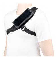 Mobilis Chest Strap ClipFast Univ.Silicon Holder HHD 5-7 Multimedia-Technik ZubehörTaschen
