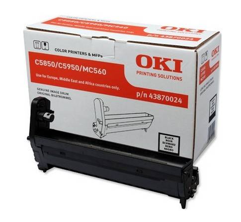 OKI - Schwarz - original - Trommeleinheit - für OKI MC560dn, MC560n