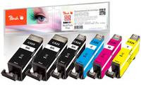 Peach Patrone Canon PGI-525/CLI-526 MultiPack Plus remanufactured -