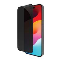 dbramante1928 Eco-shield - Bildschirmschutz für Handy - mit Sichtschutzfilter - Rahmenfarbe schwarz -für Apple iPhone 15