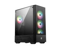 MSI MAG Forge 112R Midi Tower Schwarz, Transparent