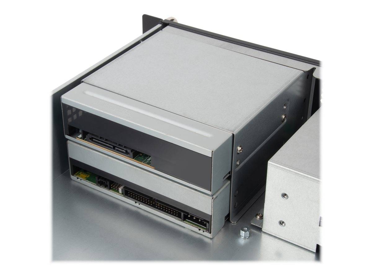 SilverStone RM23-502-MINI, Rack, Server, Schwarz, micro ATX, Mini-ATX, 2U, HDD, LAN, Leistung