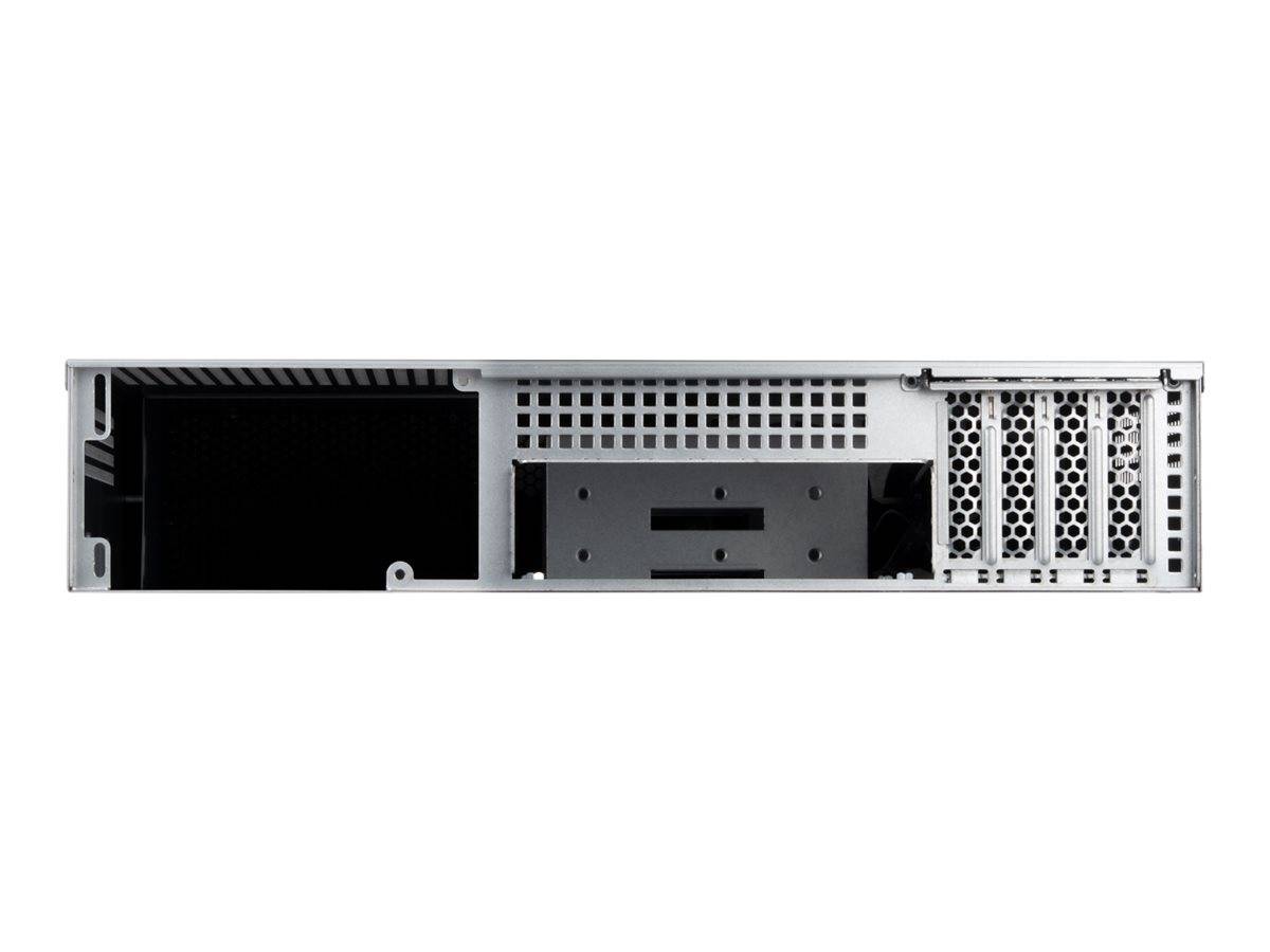 SilverStone RM23-502-MINI, Rack, Server, Schwarz, micro ATX, Mini-ATX, 2U, HDD, LAN, Leistung