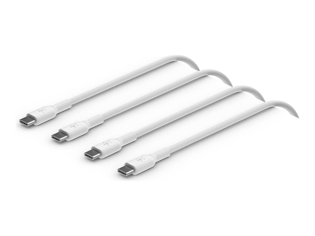 Belkin BoostCharge 1 m USB-C/USB-C Kabel, weiß (2er Pack)