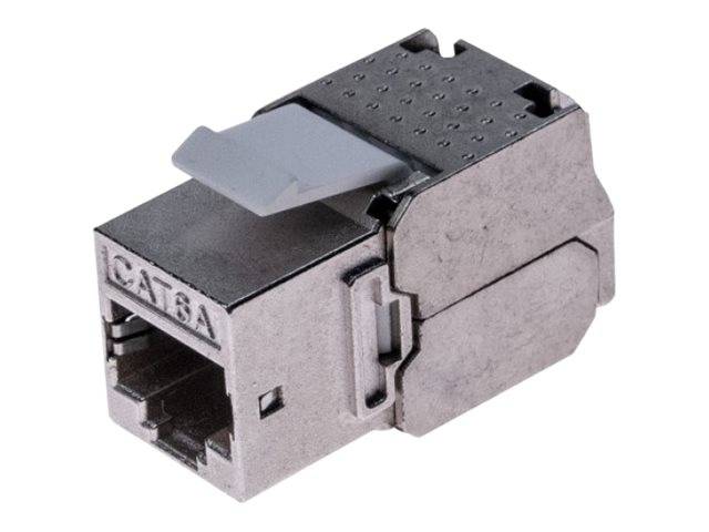DEXLAN Keystone-Koppler - RJ-45 (W) - STP - CAT 6aSilber