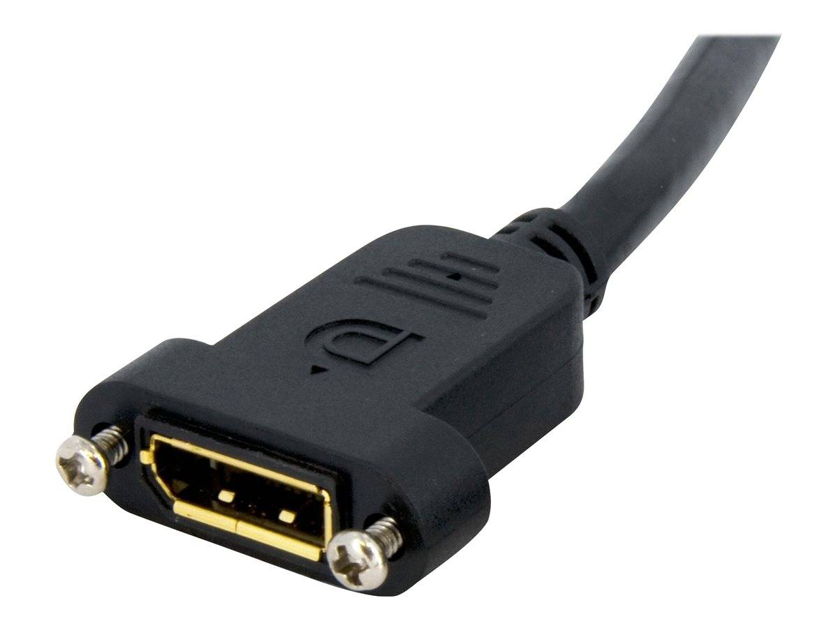 StarTech.com 3 ft. (0.9 m) Displayport Male to Female Cable - Mounting - Latched