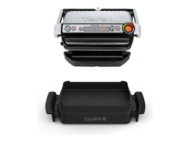 TEFAL OptiGrill+ GC714D - Grill - elektrisch - 600 qcm