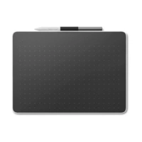 Wacom One Medium Sort Sølvkabelgebunden - kabellos - Bluetooth 5.1 - USB-C - Wacom One Medium Sort Sølvkabelgebunden - kabellos - Bluetooth 5.1 - USB-C -