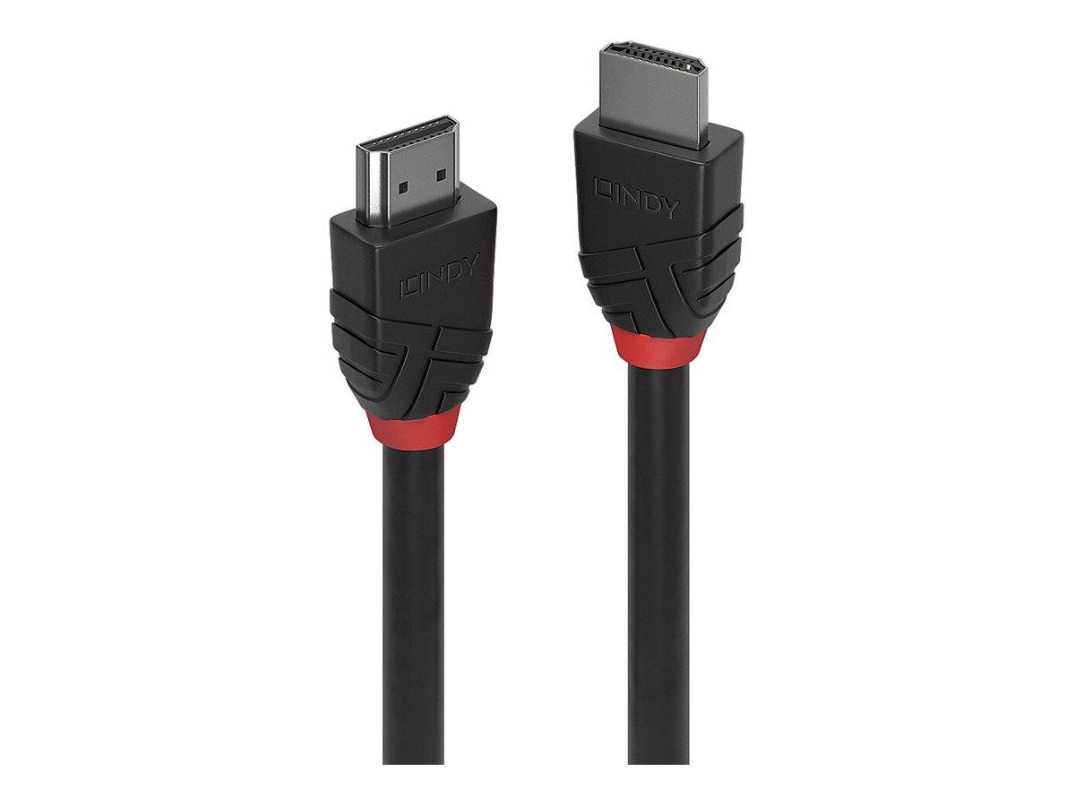 LINDY 10m 8K60Hz HDMI-Kabel, Black Line Multimedia-Technik HDMI-Kabel