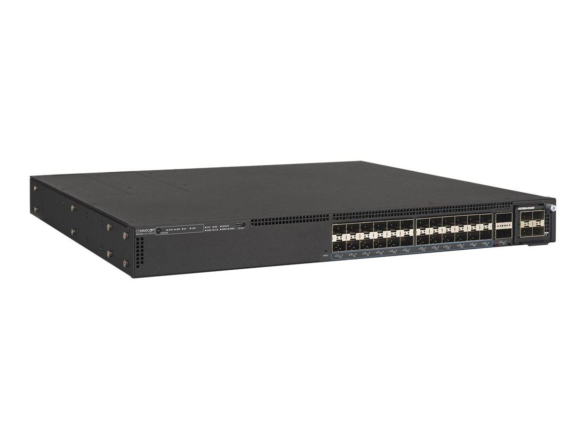 CommScope ICX7550 24 24X1/10G SFP BNDL 2PSU-E - Switch - 100 Gbps