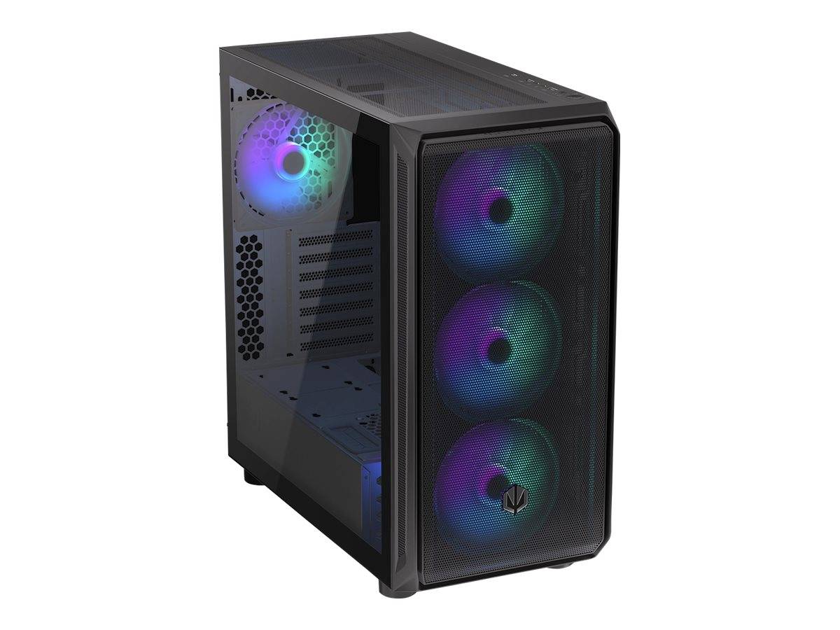 Endorfy Arx 700 ARGB - PC-Gehäuse - ATX - Seitenteil mit Fenster (gehärtetes Glas)