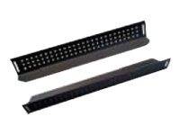 RAB-NL-X03-X1 - Winkelbefestigungsklammer für Gestell - Schwarz (Packung mit 2)