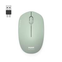Port MOUSE COLLECTION WIRELESS 2.4GHz USB-C/A Anschluss grün