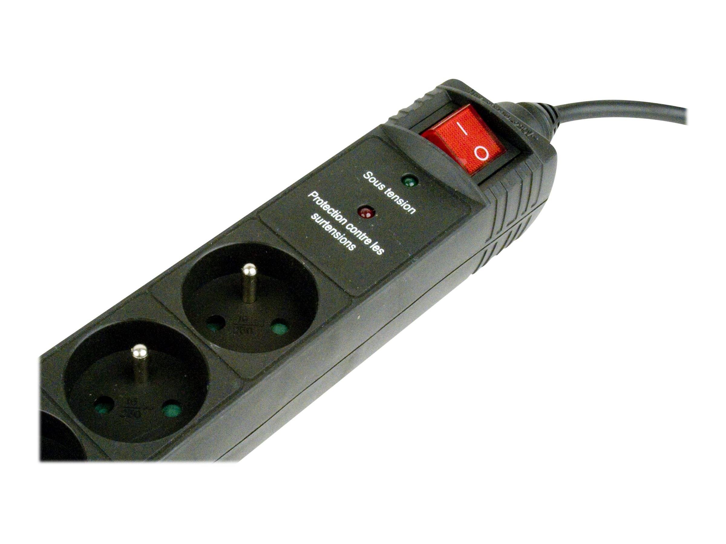 GEMBIRD - EnerGenie SPF5-C-10 - Überspannungsschutz - Wechselstrom 250 V