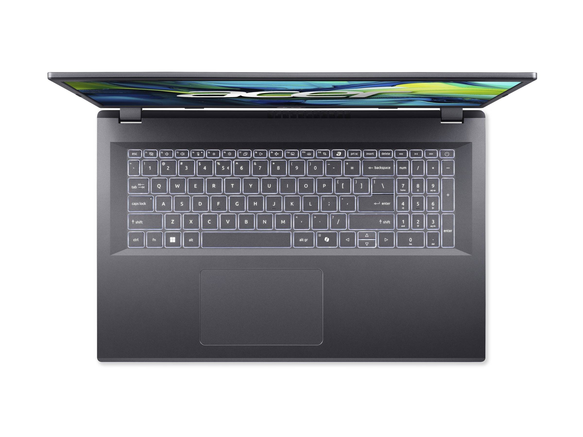 Acer Aspire 17 A17-51M - Intel Core 7 150U / 1.8 GHz - Win 11 Home - Intel Graphics - 16 GB RAM - 512 GB SSD NVMe - 43.9