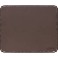 InLine® Maus-Pad Premium Kunstleder, 255x220x3mm, braun