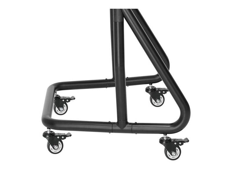 equip - Wagen - für Flachbildschirm / AV-Ausrüstung - heavy-duty, LFD trolley - Aluminium, Kunststoff, stainless steel -