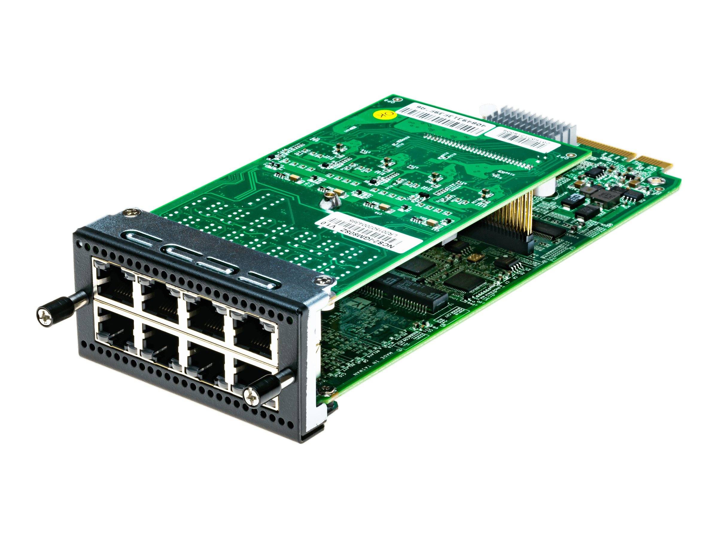 CLAVISTER Netzwerkadapter - 1000Base-T x 8 - 1.000 Mbps