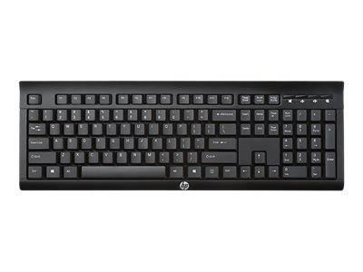 HP K2500 - Tastatur - kabellos - 2.4 GHz - Spanisch