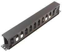 MicroConnect Cable Management 19" 1U Full Plastic