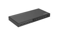 MicroConnect 4K@60Hz HDMI KVM switch, 4x1 4:4:4