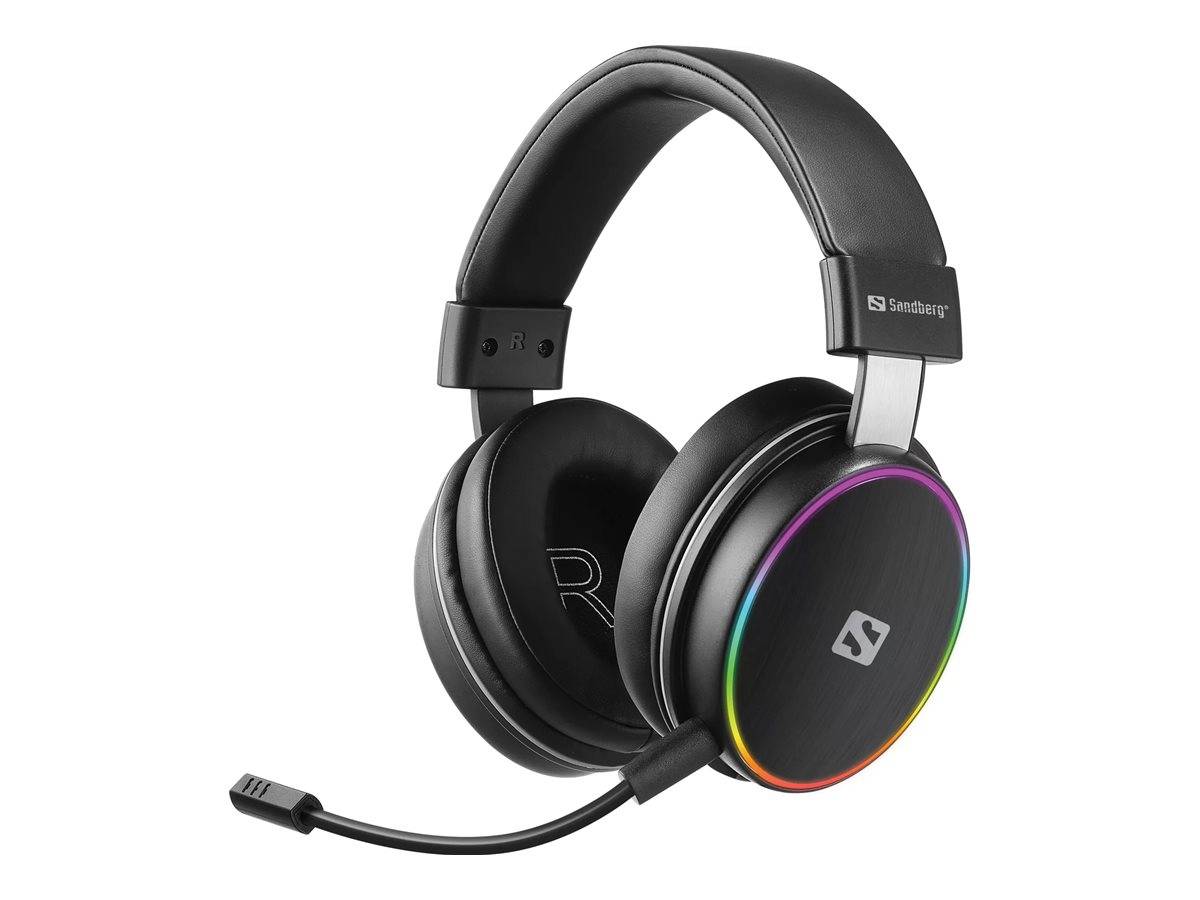 Sandberg 126-42 Kopfhörer & Headset Verkabelt & Kabellos Kopfband Gaming Bluetooth Schwarz
